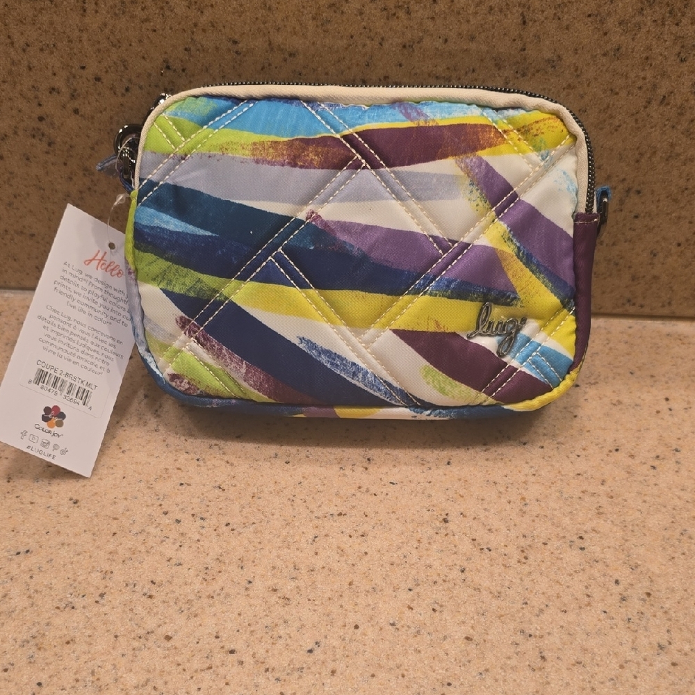 Lug Multicolor Quilted Crossbody Bag
